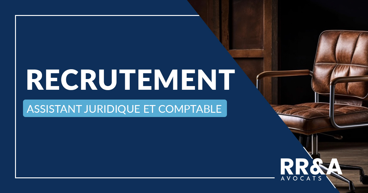 OFFRE D’EMPOI : ASSISTANT JURIDIQUE ET COMPTABLE